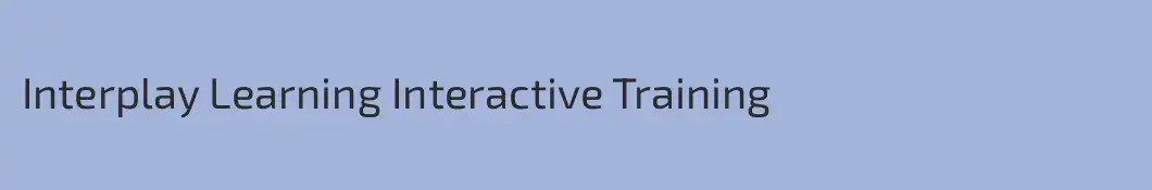 Interplay Learning Interactive Training
